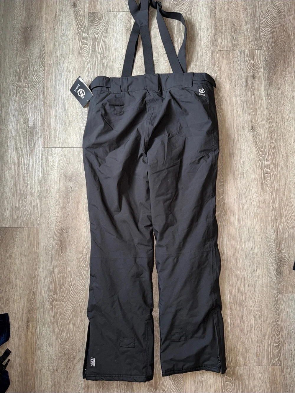Dare2b Black Men's Snow Pants with Adjustable Suspenders ski xl outdoors